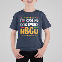 I’m Rooting for Every HBCU T Shirt For Kid Black Pride Support Alumni Students Culture Lovers