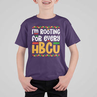 I’m Rooting for Every HBCU T Shirt For Kid Black Pride Support Alumni Students Culture Lovers