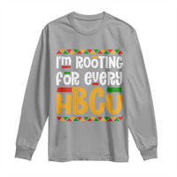 I’m Rooting for Every HBCU Long Sleeve Shirt Black Pride Support Alumni Students Culture Lovers