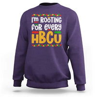 I’m Rooting for Every HBCU Sweatshirt Black Pride Support Alumni Students Culture Lovers