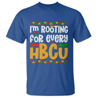 I’m Rooting for Every HBCU T Shirt Black Pride Support Alumni Students Culture Lovers