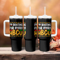 I’m Rooting for Every HBCU Tumbler With Handle Black Pride Support Alumni Students Culture Lovers