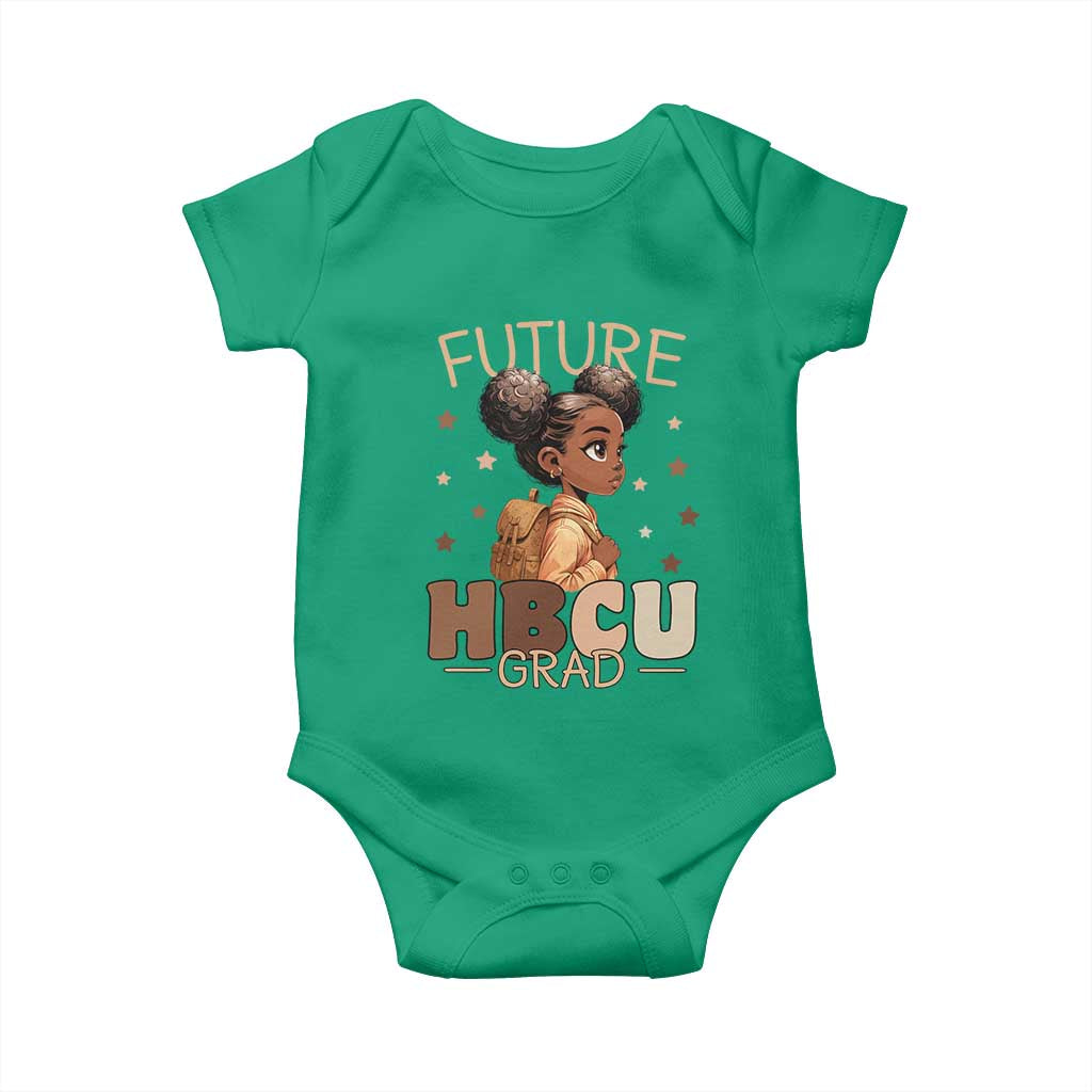 Future HBCU Grad Black Girl Baby Onesie College Bound Pride Black Excellence Supporters