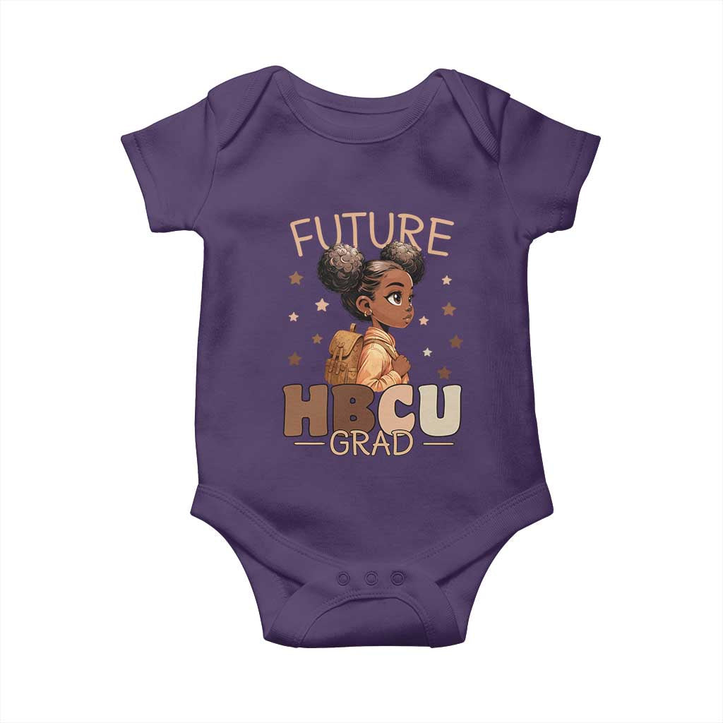 Future HBCU Grad Black Girl Baby Onesie College Bound Pride Black Excellence Supporters