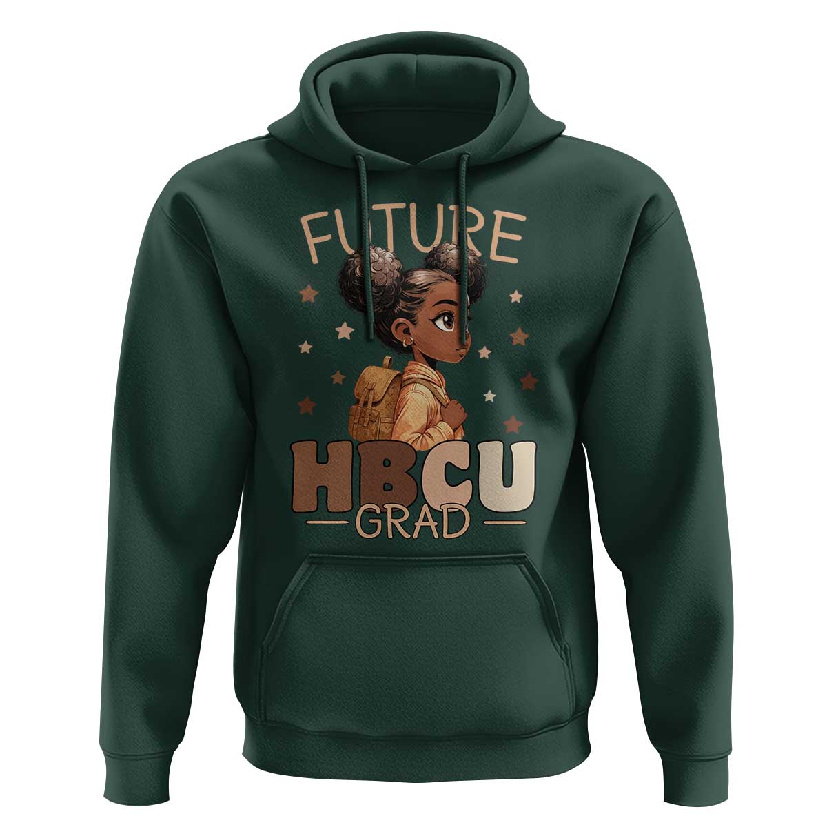 Future HBCU Grad Black Girl Hoodie College Bound Pride Black Excellence Supporters