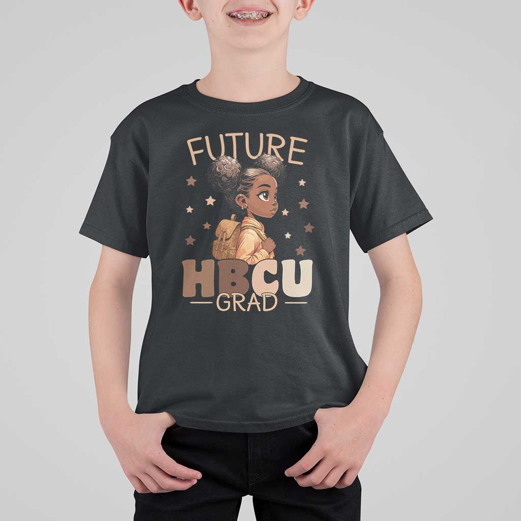 Future HBCU Grad Black Girl T Shirt For Kid College Bound Pride Black Excellence Supporters