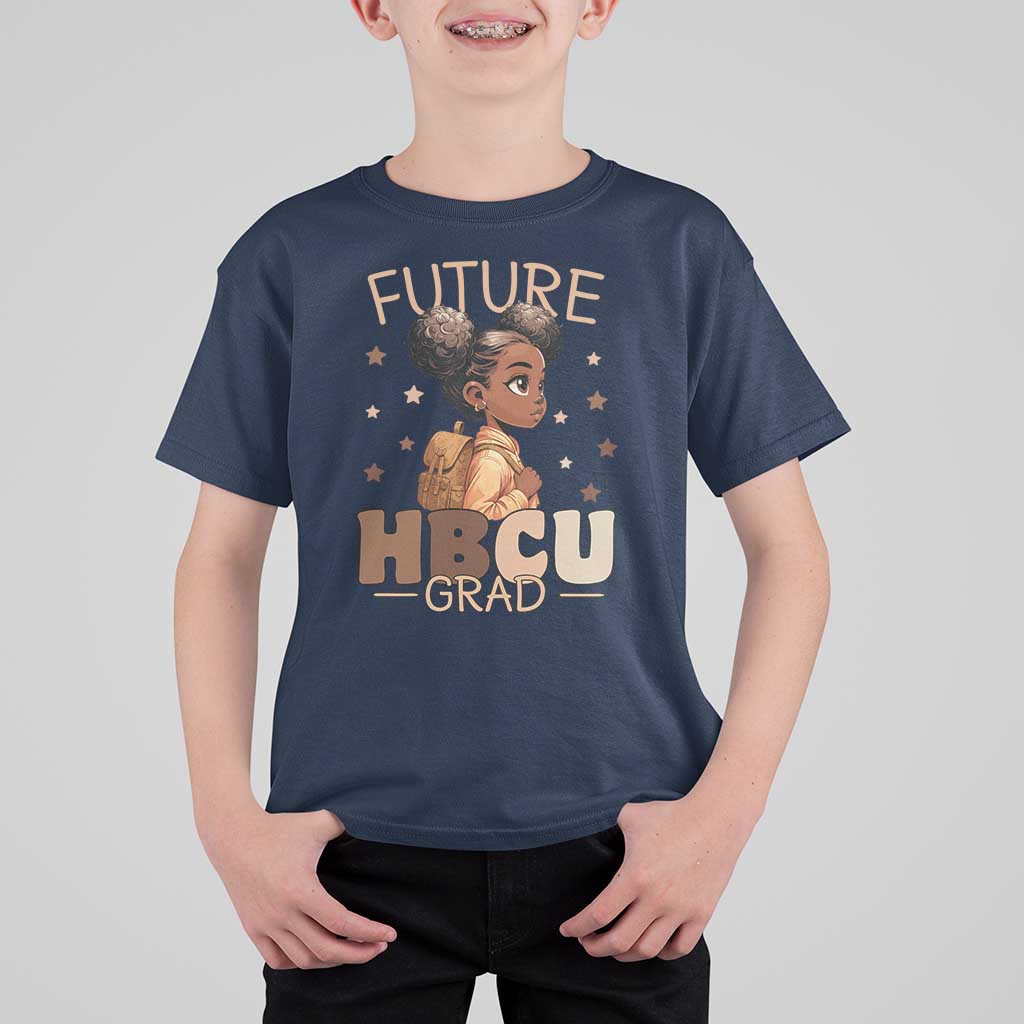Future HBCU Grad Black Girl T Shirt For Kid College Bound Pride Black Excellence Supporters