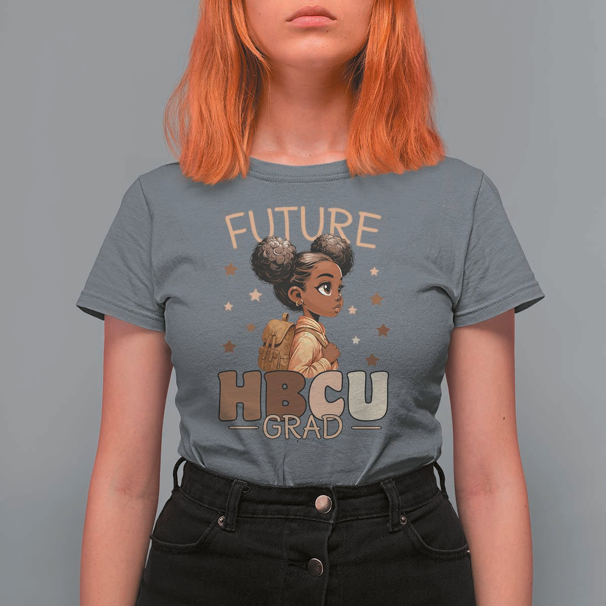 Future HBCU Grad Black Girl T Shirt For Women College Bound Pride Black Excellence Supporters