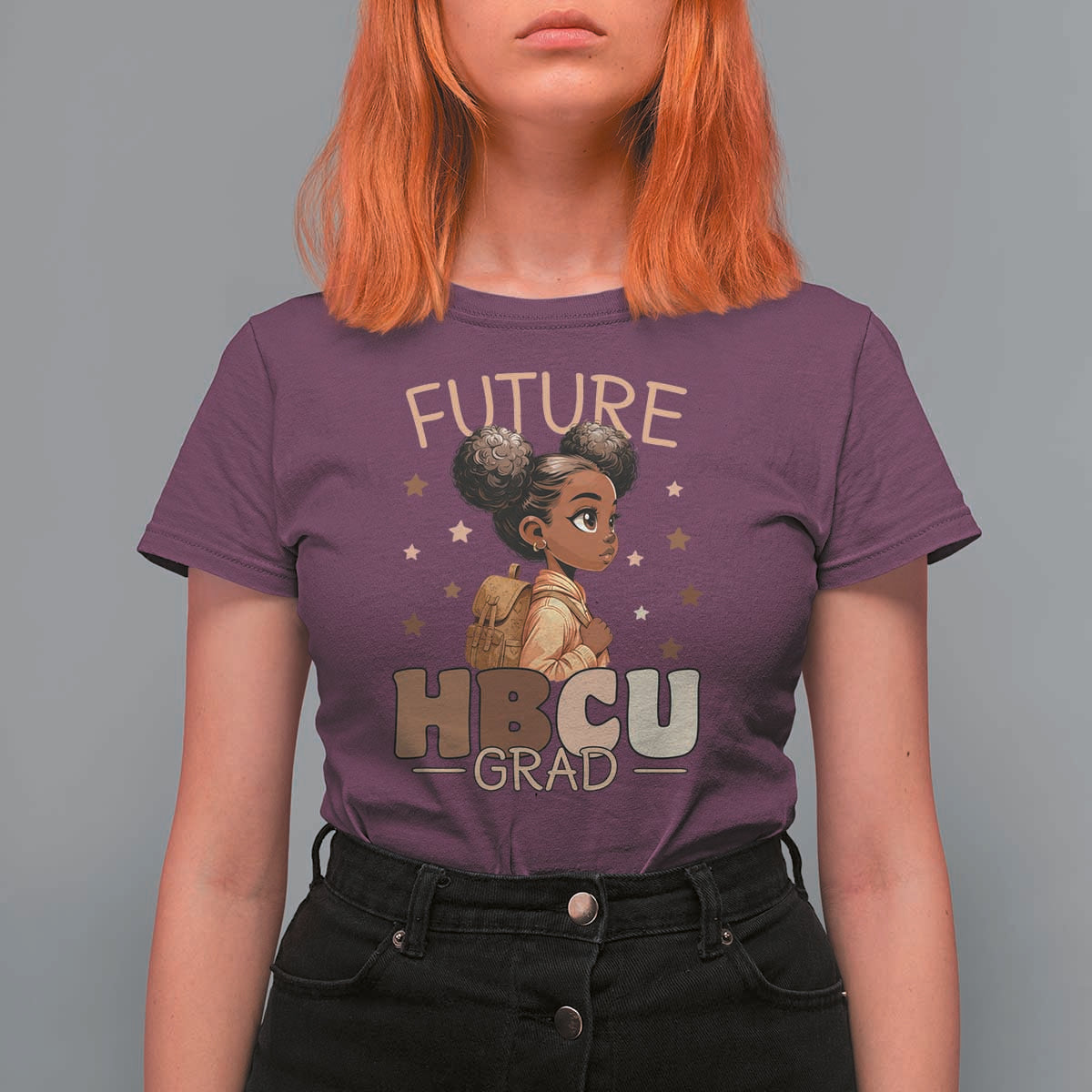Future HBCU Grad Black Girl T Shirt For Women College Bound Pride Black Excellence Supporters