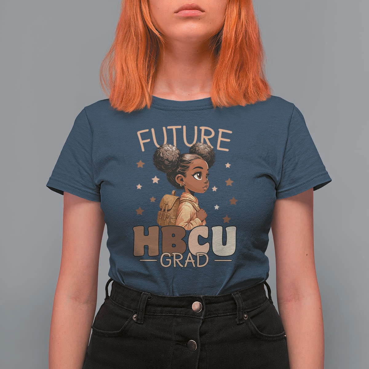 Future HBCU Grad Black Girl T Shirt For Women College Bound Pride Black Excellence Supporters