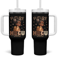 Future HBCU Grad Black Girl Tumbler With Handle College Bound Pride Black Excellence Supporters