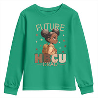 Future HBCU Grad Black Girl Youth Sweatshirt College Bound Pride Black Excellence Supporters