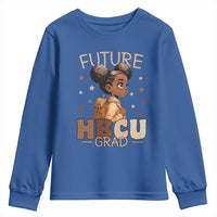 Future HBCU Grad Black Girl Youth Sweatshirt College Bound Pride Black Excellence Supporters
