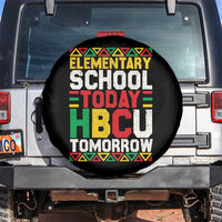 Elementary School Today HBCU Tomorrow Spare Tire Cover Black Pride College Bound Motivation