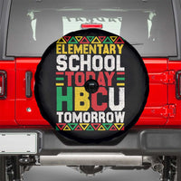 Elementary School Today HBCU Tomorrow Spare Tire Cover Black Pride College Bound Motivation