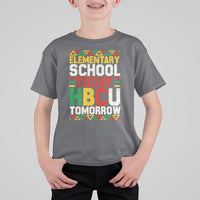 Elementary School Today HBCU Tomorrow T Shirt For Kid Black Pride College Bound Motivation