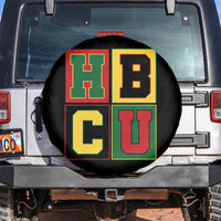 HBCU Block Letter Pride Graphic Spare Tire Cover College Support Statement Black Excellence