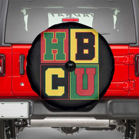 HBCU Block Letter Pride Graphic Spare Tire Cover College Support Statement Black Excellence