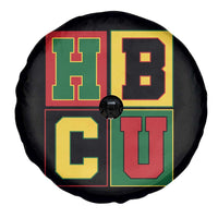 HBCU Block Letter Pride Graphic Spare Tire Cover College Support Statement Black Excellence
