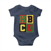 HBCU Block Letter Pride Graphic Baby Onesie College Support Statement Black Excellence