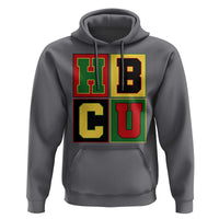 HBCU Block Letter Pride Graphic Hoodie College Support Statement Black Excellence