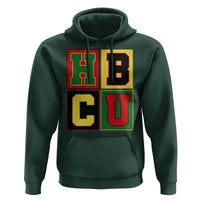 HBCU Block Letter Pride Graphic Hoodie College Support Statement Black Excellence