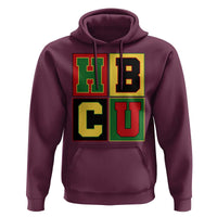 HBCU Block Letter Pride Graphic Hoodie College Support Statement Black Excellence