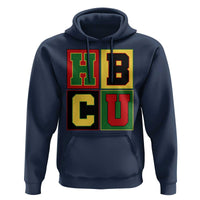 HBCU Block Letter Pride Graphic Hoodie College Support Statement Black Excellence