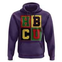 HBCU Block Letter Pride Graphic Hoodie College Support Statement Black Excellence