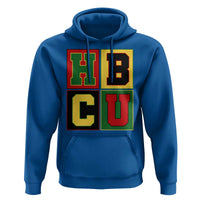 HBCU Block Letter Pride Graphic Hoodie College Support Statement Black Excellence