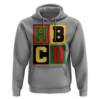 HBCU Block Letter Pride Graphic Hoodie College Support Statement Black Excellence