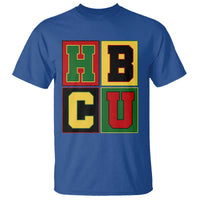 HBCU Block Letter Pride Graphic T Shirt College Support Statement Black Excellence