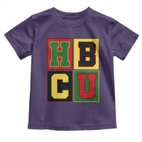 HBCU Block Letter Pride Graphic Toddler T Shirt College Support Statement Black Excellence
