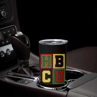 HBCU Block Letter Pride Graphic Tumbler Cup College Support Statement Black Excellence