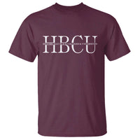 HBCU Pride Classic Statement T Shirt Minimalist Black Excellence and History