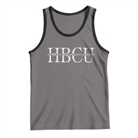 HBCU Pride Classic Statement Tank Top Minimalist Black Excellence and History