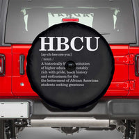 HBCU Definition Spare Tire Cover Historically Black College Pride Celebrating Education and Black History