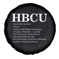 HBCU Definition Spare Tire Cover Historically Black College Pride Celebrating Education and Black History