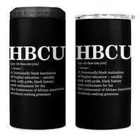 HBCU Definition 4 in 1 Can Cooler Tumbler Historically Black College Pride Celebrating Education and Black History