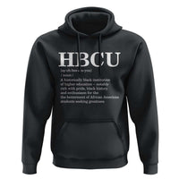 HBCU Definition Hoodie Historically Black College Pride Celebrating Education and Black History