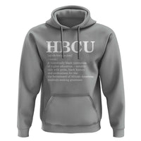 HBCU Definition Hoodie Historically Black College Pride Celebrating Education and Black History