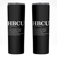 HBCU Definition Skinny Tumbler Historically Black College Pride Celebrating Education and Black History
