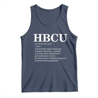 HBCU Definition Tank Top Historically Black College Pride Celebrating Education and Black History