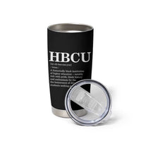 HBCU Definition Tumbler Cup Historically Black College Pride Celebrating Education and Black History