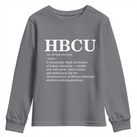 HBCU Definition Youth Sweatshirt Historically Black College Pride Celebrating Education and Black History