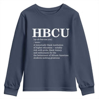 HBCU Definition Youth Sweatshirt Historically Black College Pride Celebrating Education and Black History