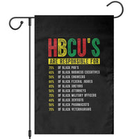 HBCUs Are Responsible For Black Excellence Garden Flag Powerful Education Impact Statistics Pride