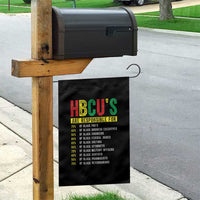 HBCUs Are Responsible For Black Excellence Garden Flag Powerful Education Impact Statistics Pride