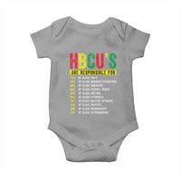 HBCUs Are Responsible For Black Excellence Baby Onesie Powerful Education Impact Statistics Pride