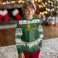 HBCUs Are Responsible For Black Excellence Ugly Christmas Sweater Powerful Education Impact Statistics Pride